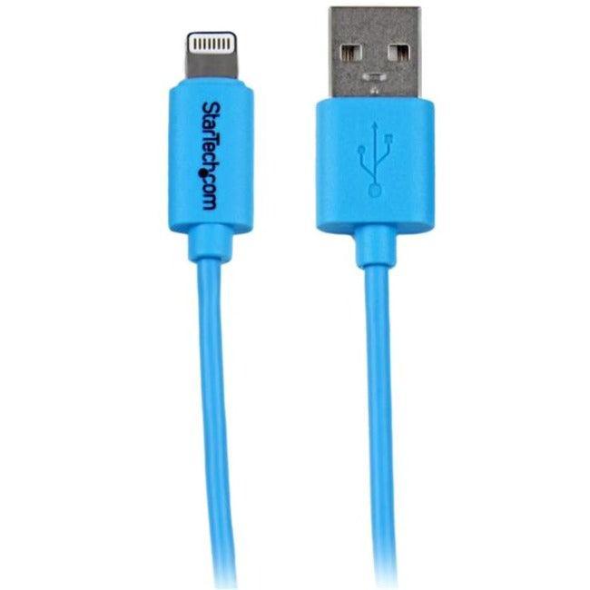 1m Blue 8-pin Lightning to USB Cable - Office Connect 2018