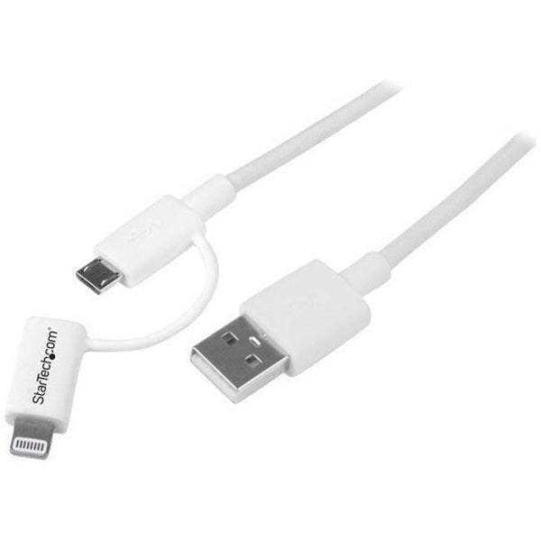 1m Lightning or Micro USB to USB Cable - Office Connect 2018