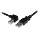 1m USB 2.0 A to Left Angle B Cable M/M - Office Connect 2018