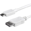 1m USB C to DisplayPort Cable - 4K 60Hz - Office Connect 2018