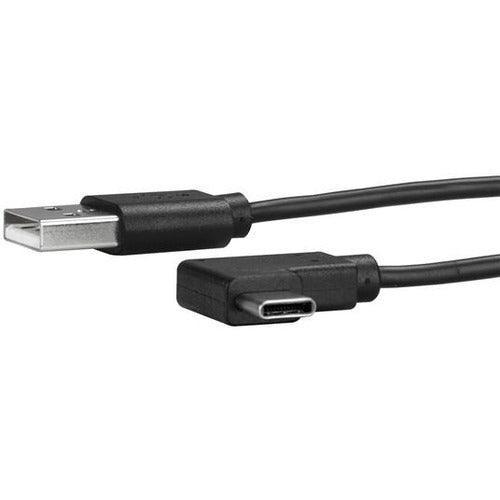 1m USB to USB C Cable Right Angle USB 2 - Office Connect 2018