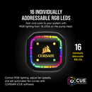 CORSAIR iCUE H100I RGB PRO XT 240mm RADIATOR DUAL 120mm PWM FANS SOFTWARE CONTROL LIQUID CPU COOLER - Office Connect 2018