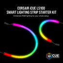 CORSAIR ICUE LS100 SMART LIGHTING STRIP STARTER KIT AU VERSION - Office Connect 2018