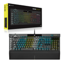 CORSAIR K100 RGB MECHANICAL GAMING KEYBOARD BACKLIT RGB LED CHERRY MX SPEED BLACK BLACK PBT KEYCAPS - Office Connect 2018