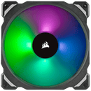 CORSAIR ML140 PRO RGB 140MM PREMIUM MAGNETIC LEVITATION RGB LED PWM FAN TWIN FAN PACK WITH LIGHTING NODE PRO CONTOLLER - Office Connect 2018