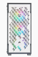 CORSAIR 220T RGB AIRFLOW TEMPERED GLASS MID-TOWER CASE - WHITE - Office Connect 2018