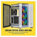 CORSAIR CRYSTAL SERIES 680X RGB HIGH AIRFLOW TEMPERED GLASS ATX CASE - WHITE - Office Connect 2018