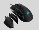 CORSAIR GLAIVE RGB PRO 18000 DPI OPTICAL GAMING MOUSE WITH INTERCHANGEABLE GRIP - ALUMINUM - Office Connect 2018