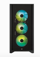 CORSAIR ICUE 4000X RGB TEMPERED GLASS MID-TOWER - BLACK - Office Connect 2018