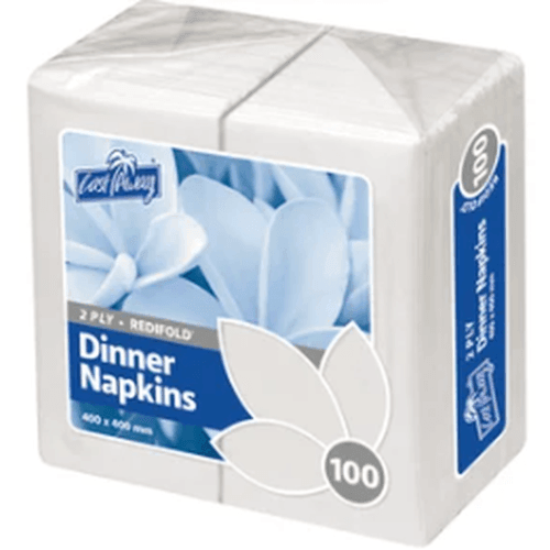 2 Ply Dinner Serviettes - Office Connect 2018