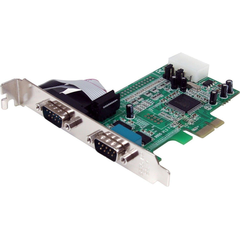 2 Port PCIe Serial Adapter Card w/ 16550 - Office Connect 2018