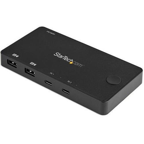 2 Port USB-C Alt-Mode Compact KVM Switch - Office Connect 2018