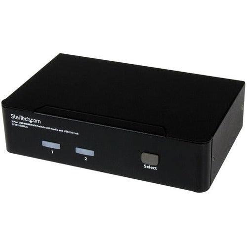 2 Port USB HDMI KVM Switch w/ Audio - Office Connect 2018