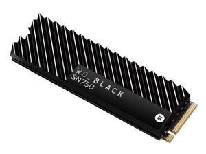 WD Black SN750 M.2 2280 PCIe 3D NAND SSD 500GB with Heatsink - Office Connect