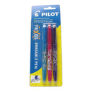 Pilot Frixion Ball Erasable Fine Violet Light Blue Pink 3Pk - Office Connect
