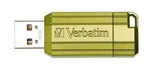 Verbatim Store'n'Go Pinstripe USB2.0 Flash Drive 16GB Green - Office Connect