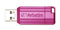 Verbatim Store'n'Go Pinstripe USB2.0 Flash Drive 16GB Pink - Office Connect