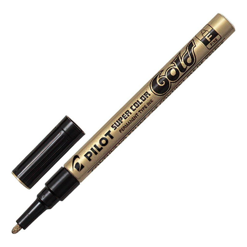 Pilot Super Colour Paint Marker Fine Gold (SC-G-F) - Office Connect