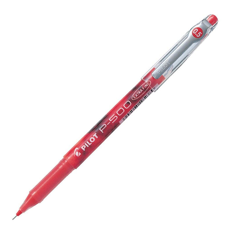 Pilot P500 Gel Extra Fine Red (BL-P50-R) Units per pack: 12 - Office Connect