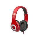 Verbatim Classic Stereo Headphones with Microphone Red - Office Connect