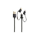 Verbatim 3-in-1 Micro USB + Lightning + Type-C to USB A Cable 120cm - Office Connect