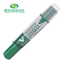 Pilot BeGreen V Board Whiteboard Marker Chisel Green (WBMA-VBM-MC-G-BG) Units per pack: 10 - Office Connect