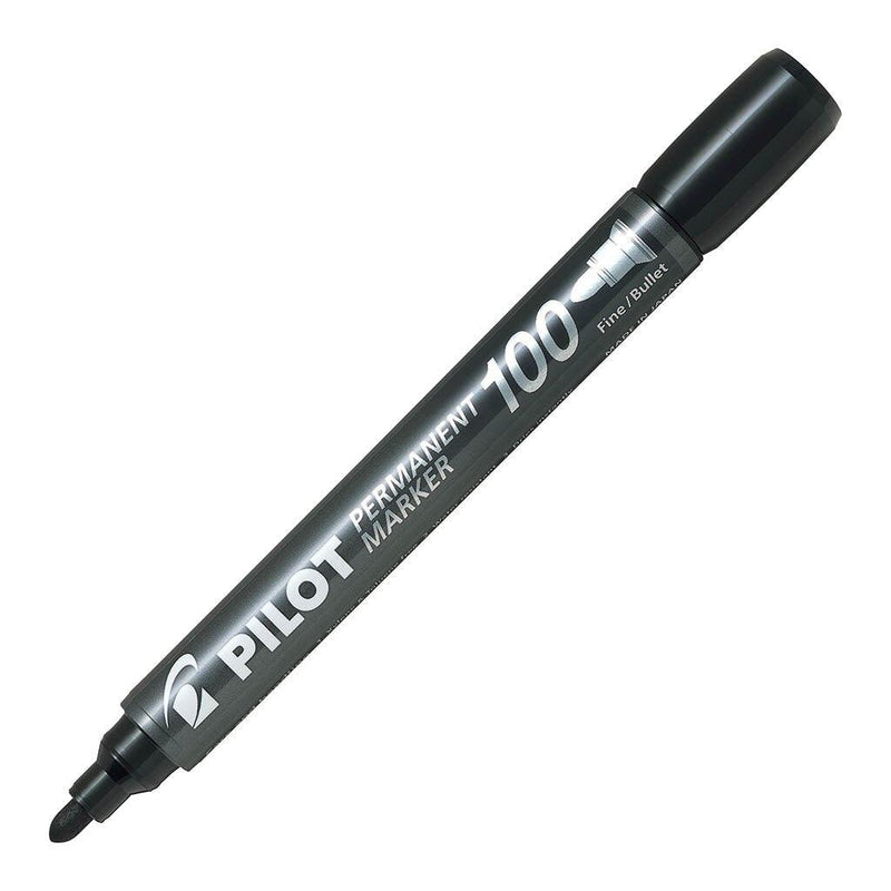 Pilot SCA 100 Permanent Marker Bullet Black (SCA-100-B) Units per pack: 12 - Office Connect