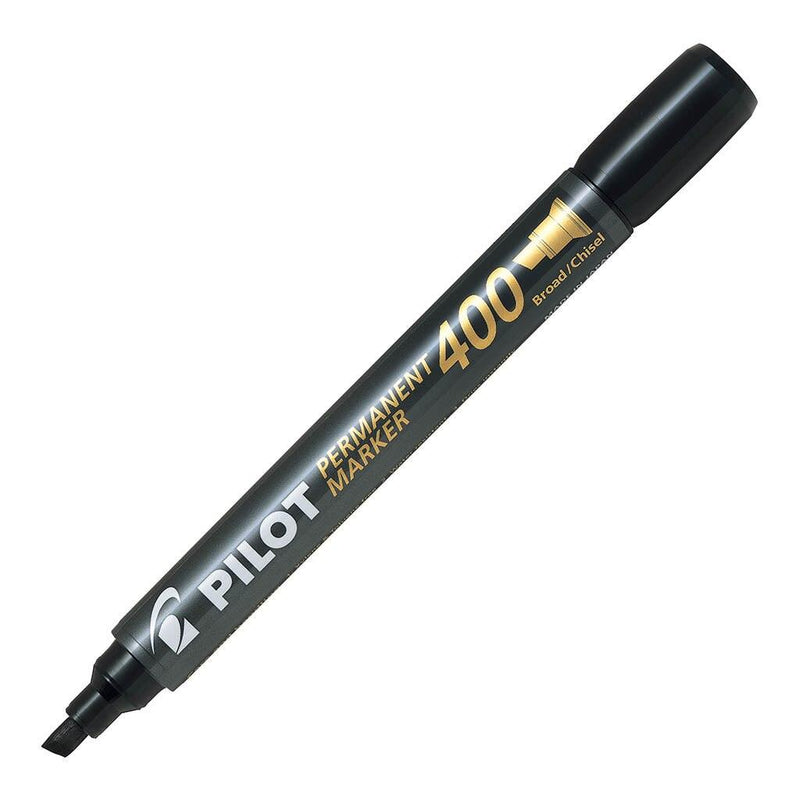 Pilot SCA 400 Permanent Marker Chisel Black (SCA-400-B) - Office Connect