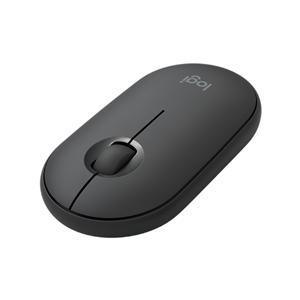 Logitech M350 Pebble USB Wireless/Bluetooth Mouse - Graphite - Office Connect