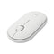 Logitech M350 Pebble USB Wireless/Bluetooth Mouse - White - Office Connect