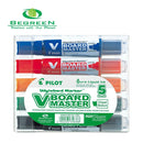 Pilot BeGreen V Board Whiteboard Marker Chisel Asstd. 5Pk (WBMA-VBM-MC-S5BG) - Office Connect