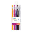Pilot Frixion Kleer Erasable Fine Asstd. Colours 5Pk - Office Connect