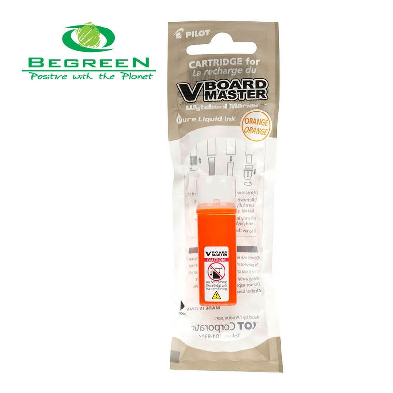 Pilot BeGreen V Board Whiteboard Marker Orange Refill (WBS-VBM-O) - Office Connect