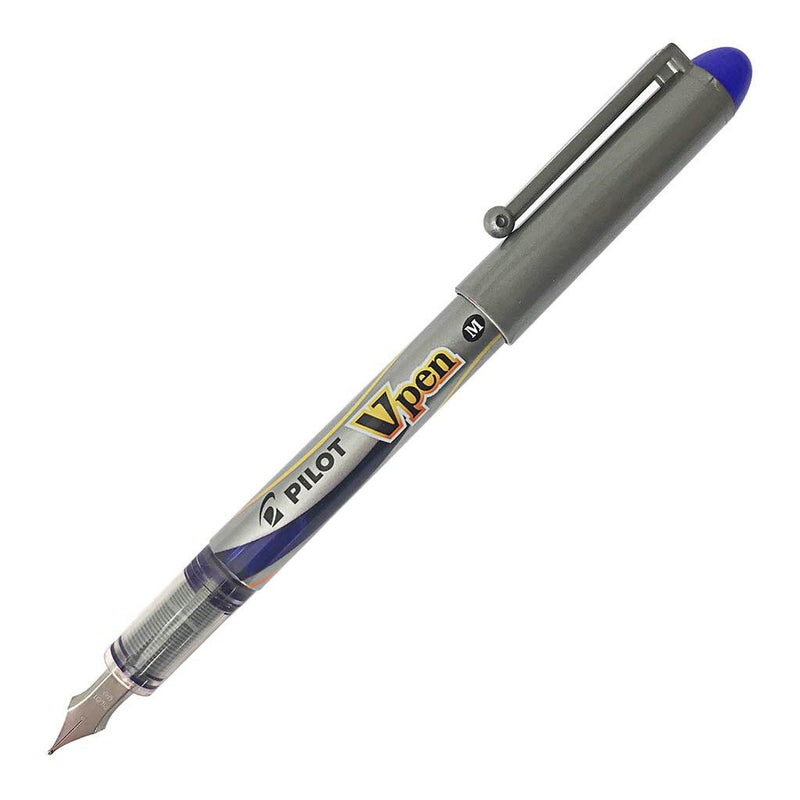 Pilot V-Pen Fountain Pen Medium Blue (SVP-4M-L) Units per pack: 12 - Office Connect