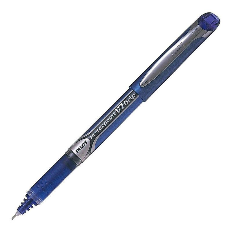 Pilot Hi-Tecpoint V7 Grip Rollerball Fine Blue (BXGPN-V7-L) Units per pack: 12 - Office Connect