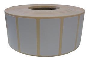 Thermal Transfer Label 40x20mm Removeable - 2000 per Roll - Office Connect