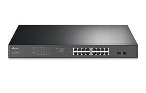 TP-Link SG1218MPE 16 Port Gigabit POE+ Easy Smart Rackmount Switch - Office Connect