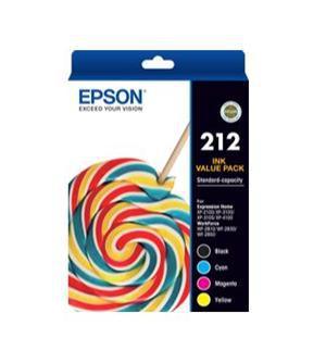 Epson 212 Value Pack BK/C/M/Y Ink Cartridges - Office Connect