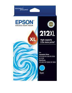 Epson 212XL Cyan High Yield Ink Cartridge - Office Connect