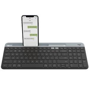Logitech K580 Multi-Device Wireless Keyboard - Grey - Office Connect