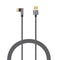 Verbatim Sync & Charge USB Type-C to Type A L-Shaped Cable 120cm Grey - Office Connect