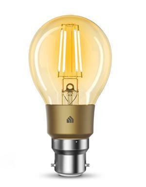 TP-Link KL60B Filament Smart LED 5W 450lm 2000K Warm Amber B22 Dim - Office Connect