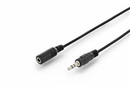 Digitus 3.5mm (M) to 3.5mm (F) 1.5m Stereo Audio Extension Cable - Office Connect