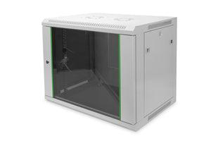 Digitus 9U 19" Wall Mount Server Cabinet 600(w)x450(d)x505(h) - Office Connect 2018