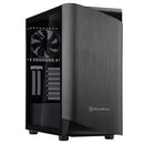 SilverStone SEA1TB-G SETA ATX Black MidTower Case with Tempered Glass - Office Connect