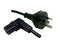 Power Cord - Right Angle 10A/250V IEC (F) to 3 Pin Power (M) 3m - Office Connect 2018