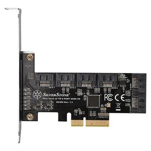 SIlverstone ECS06 SATA III PCI Express card 6-port - Office Connect 2018