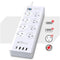 Sansai 8 Way Surge Powerboard with 3x USB Charging Ports - Office Connect 2018