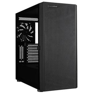 SilverStone SEH1B-G SETA ATX Black MidTower Case with Tempered Glass - Office Connect 2018