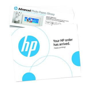 HP Advanced Photo Paper Glossy 4x12in 10 Sheets - Office Connect 2018